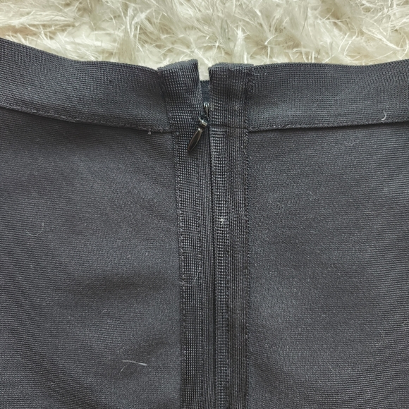 AKIRA Chicago Red Label Black Bodycon Stretch Pencil Skirt, Size Small - Picture 6 of 11